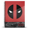 Cuaderno A5 Deadpool Logo Marvel