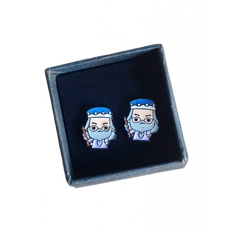 Boucles d'oreilles Chibi Dumbledore, Harry Potter, officiel