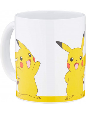 Taza Pokemon Pikachu Happy