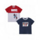 CAMISETA CORTA PACK x2 MARVEL