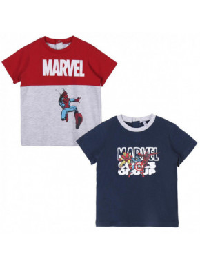 Lot de 2 chemises à manches courtes Marvel Baby