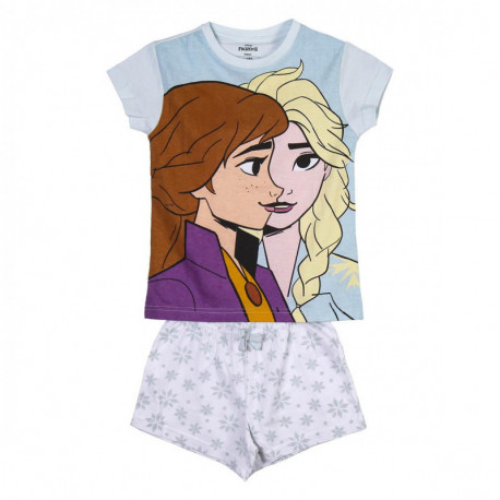 PIJAMA CORTO SINGLE JERSEY PUNTO FROZEN II
