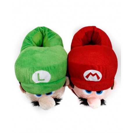 Nintento zapatillas Mario y Luigi