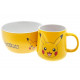 POKEMON - Breakfast Set Mug + Bowl - Pikachu