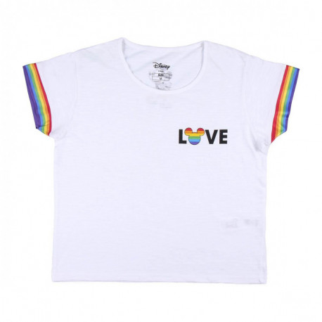 CAMISETA CORTA SINGLE JERSEY PUNTO DISNEY PRIDE