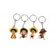 Set de llaveros One Piece de Luffy