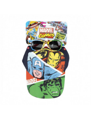 GORRA SET GAFAS DE SOL AVENGERS