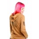 Attack on Titan sweatshirt brown kanji