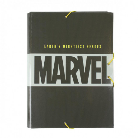 Marvel-themed document folder