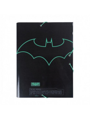 Carpeta de Batman para organizar documentos
