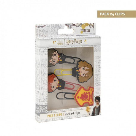 CLIPS PACK x4 HARRY POTTER