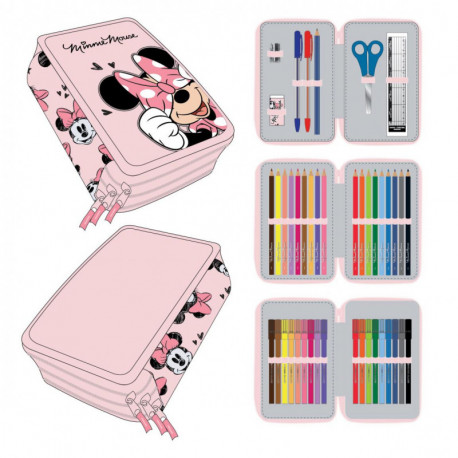 PLUMIER CON ACCESORIOS MINNIE