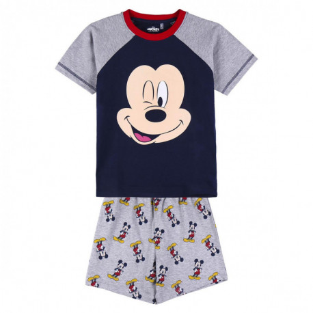 PIJAMA CORTO SINGLE JERSEY PUNTO MICKEY