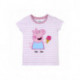 CAMISETA CORTA SINGLE JERSEY PUNTO PEPPA PIG