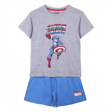 Pyjama court officiel Marvel pour fans
