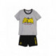 PIJAMA CORTO SINGLE JERSEY PUNTO BATMAN