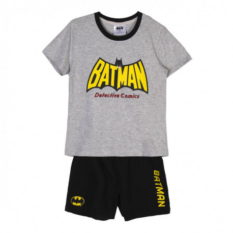 PIJAMA CORTO SINGLE JERSEY PUNTO BATMAN