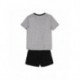 PIJAMA CORTO SINGLE JERSEY PUNTO BATMAN
