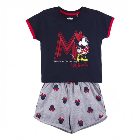 PIJAMA CORTO SINGLE JERSEY PUNTO MINNIE