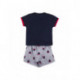 PIJAMA CORTO SINGLE JERSEY PUNTO MINNIE