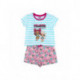 PIJAMA CORTO SINGLE JERSEY PUNTO LOL
