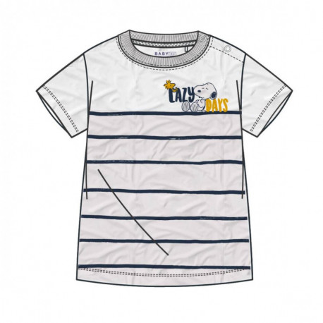 T-shirt manches courtes Bébé Snoopy