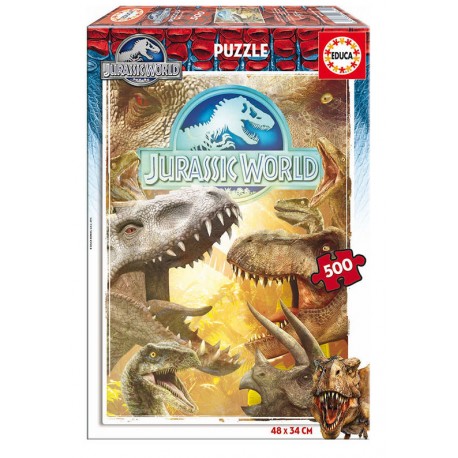 Jurassic World Puzzle 500pz