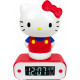 HELLO KITTY RELOJ DESPERTADOR LAMPARA LED HELLO KITTY