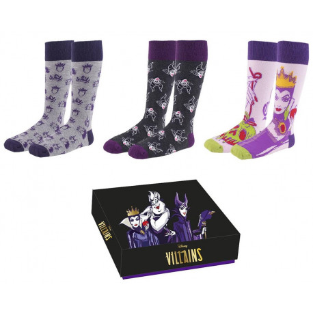 PACK CALCETINES PACK x3 DISNEY VILLANAS