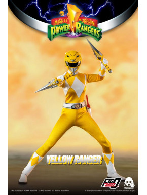 Mighty Morphin Power Rangers Figura FigZero 1/6 Yellow Ranger 30 cm