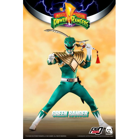 Mighty Morphin Power Rangers Figura FigZero 1/6 Green Ranger 30 cm