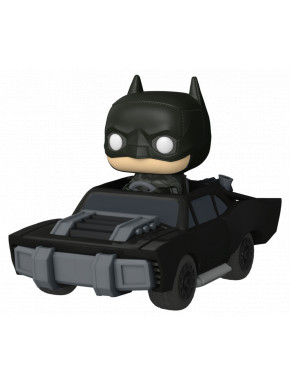 Batman POP! Rides Super Deluxe Vinyl Figura Batman in Batmobile 15 cm