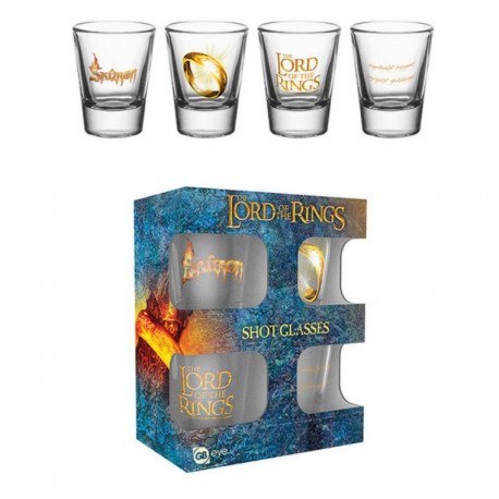 The Lord of the Rings Pack Shot Glasses