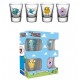 Adventure time Pack of shot glasses