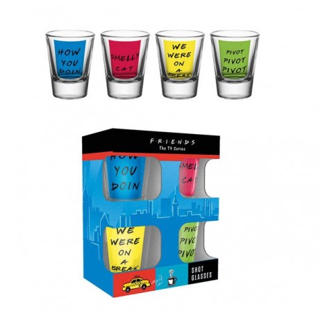 Friends Pack vasos de Chupito