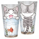 CHI - Large Glass - 400ml - Chi's fish tank - box x2