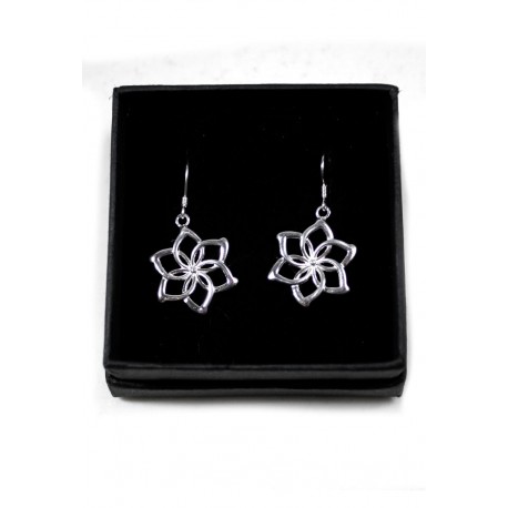 Boucles d'oreilles Galadriel en argent de la Terre du Milieu
