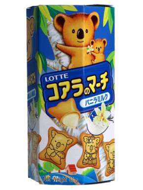 Galletas Lotte Koala`s March sabor vainilla