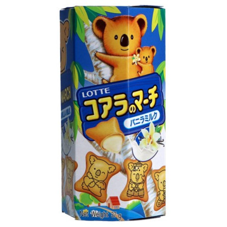 Galletas Lotte Koala`s March sabor vainilla