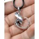 Alien baby hanger in sterling zilver