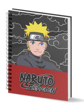 Cuaderno A5 Naruto Shippuden Nubes