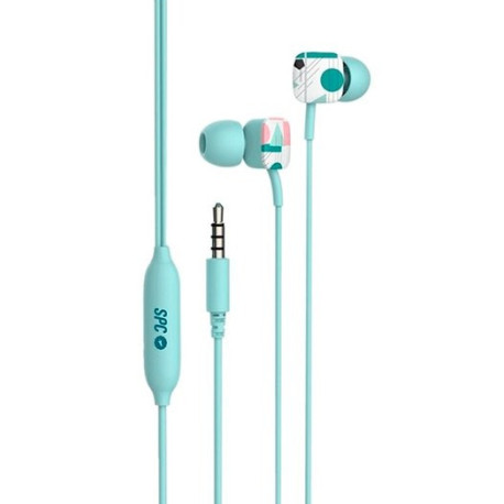 Auriculares micro SPC Hype Turquesa