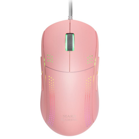 Ratón Mars Gaming Ambidiestro MMPRO Rosa