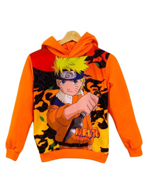 Sudadera Infantil Naruto Naranja