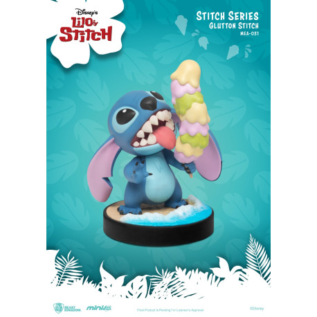Figura Stitch con Helado 8 cm
