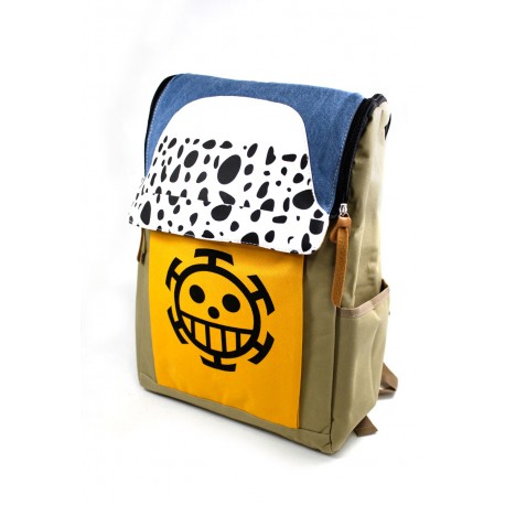 One Piece backpack Trafalgar Law flag