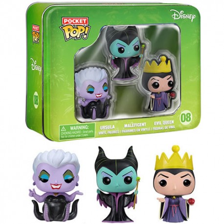 Mini boîte de Funko Pop! Apparaissent Comme Des Méchants De Disney