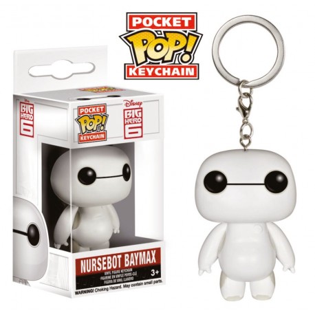 Keychain mini Funko Pop Baymax Nursebot Big Hero