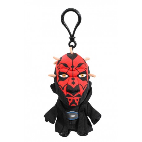 Star Wars Keychain en Peluche avec son Darth Maul