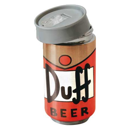 De Simpsons Reizen Mok Duff